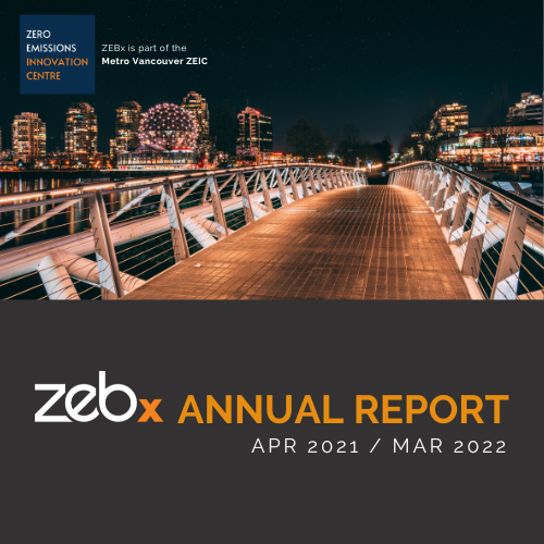 The ZEBx Annual Report 2021 / 22