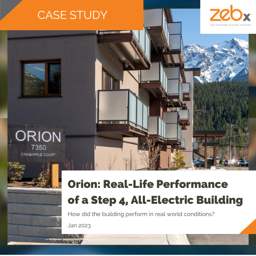 Case Study: Orion - Real-Life Performance of a Step 4, All-Electric Building